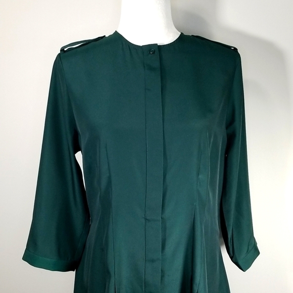 Katherine Barclay Hidden Button Down Mini Dress - Picture 2 of 8